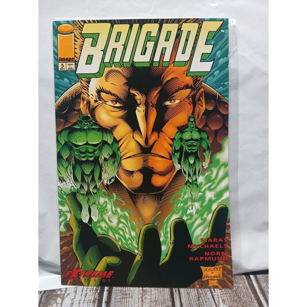 1993 BRIGADE #5 IMAGE COMIC BOOK